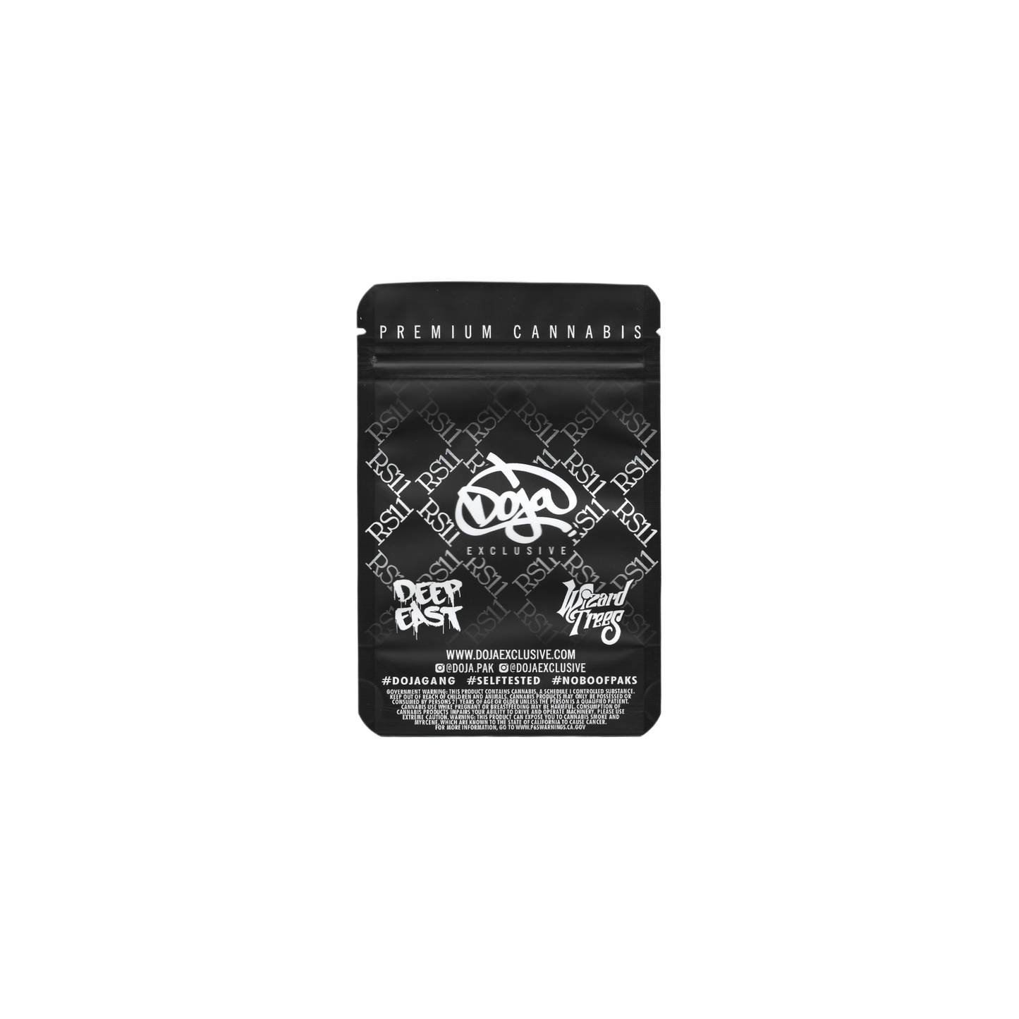 10x Doja RS11 Mylar Bag 3,5g - Leer