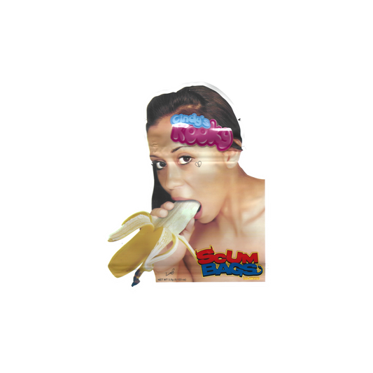 10x SCUM BAGs Cindys Kooky shaped Mylar Bag 3,5g - Leer