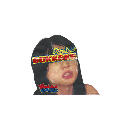 10x SCUM BAGS Bukkake shaped Mylar Bag 3,5g - Leer