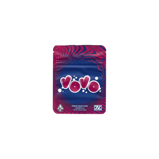 10x 7L VOVO Mylar Bag 3,5g - Leer