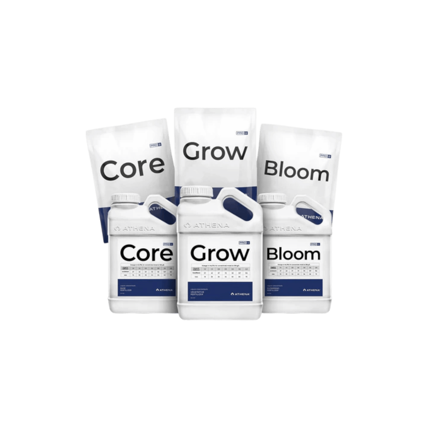 Athena Pro-Mix Kit 3.78L, Komplettlösung für Wachstum und Blüte, All-in-One Nährstoffset