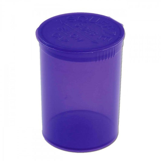 Lila Aufbewahrungsdose mit Pop-up-Deckel, 110 ml, luftdicht & UV-geschützt