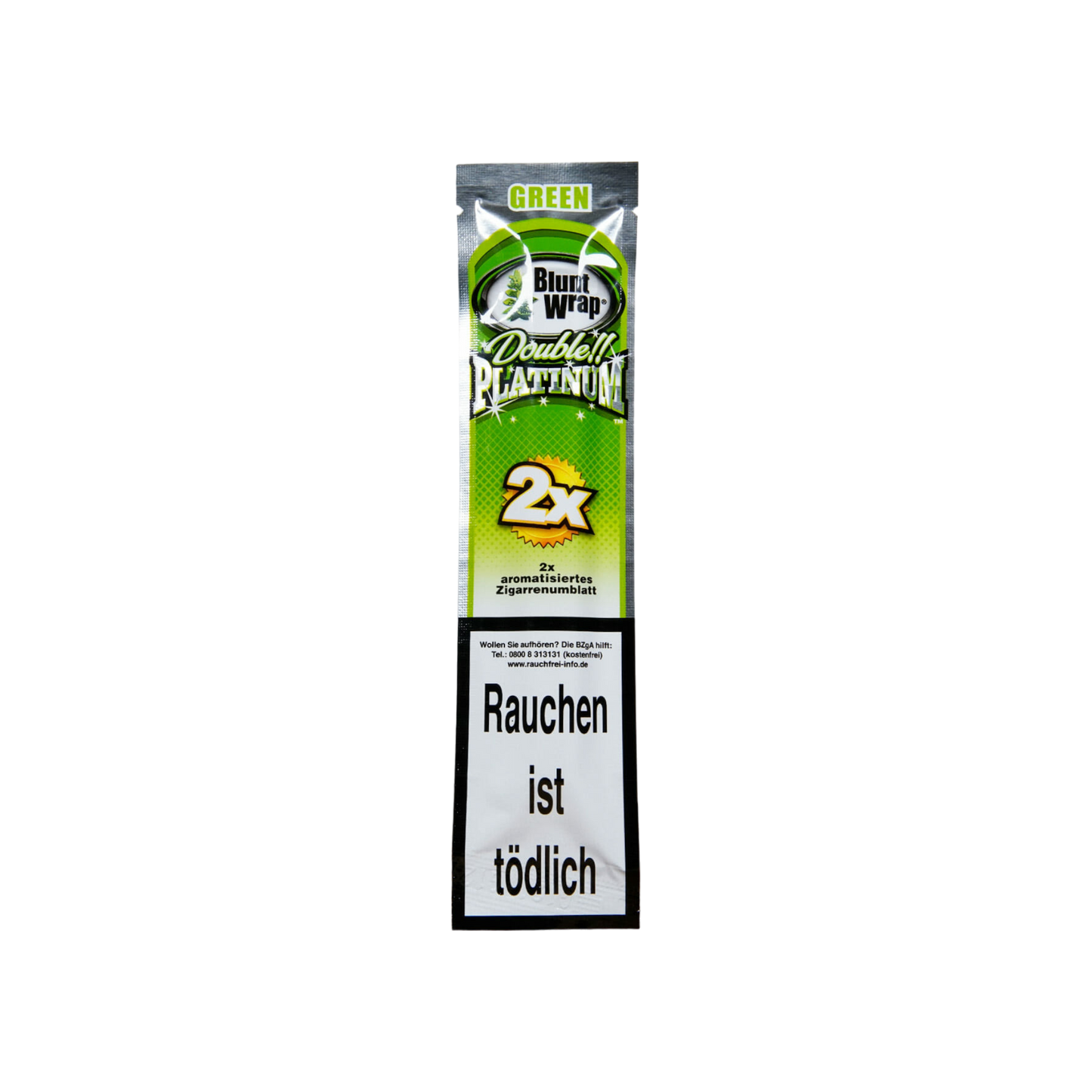 Blunt Wrap GREEN Double Premium (Apple Martini)