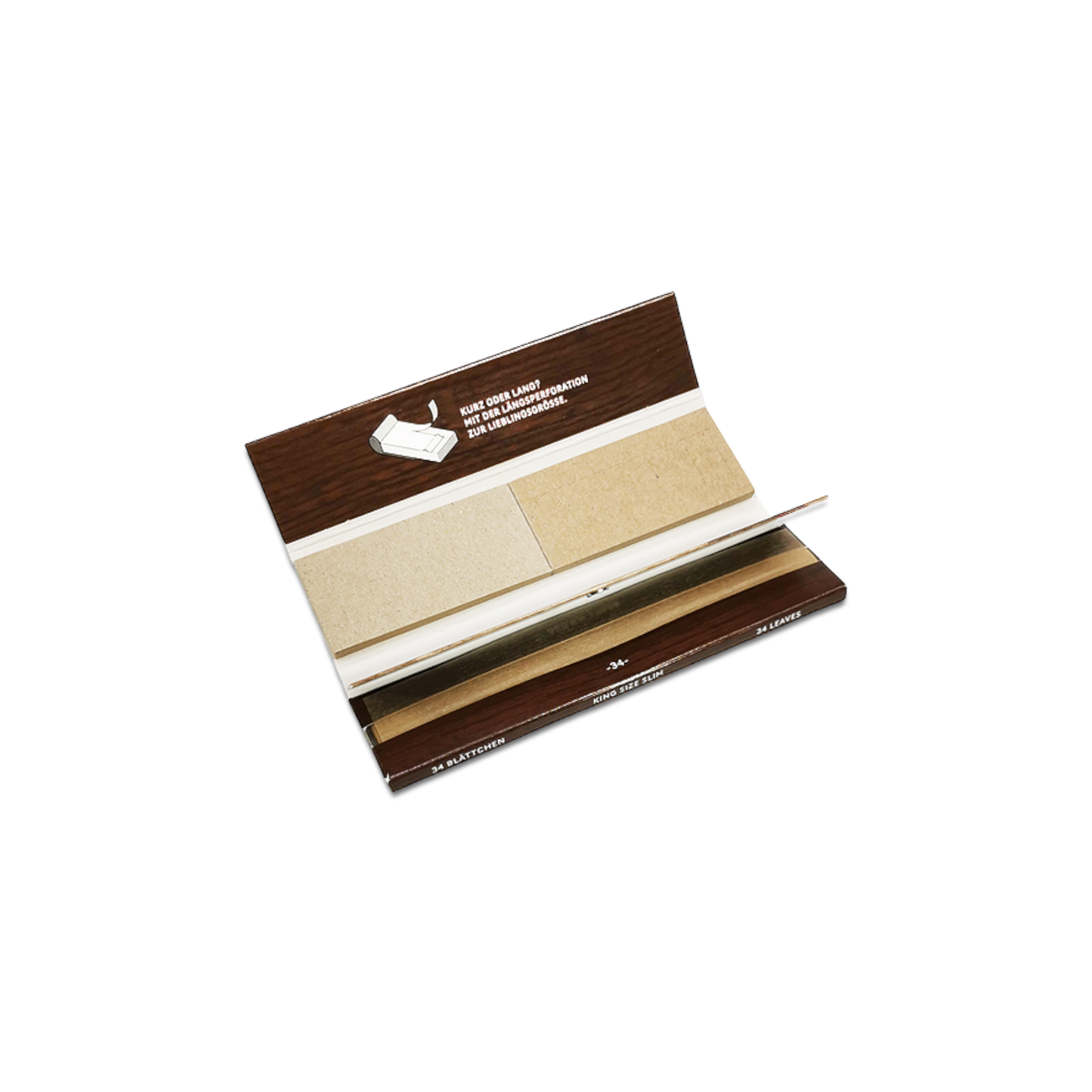 Gizeh Brown King Size slim + Tips
