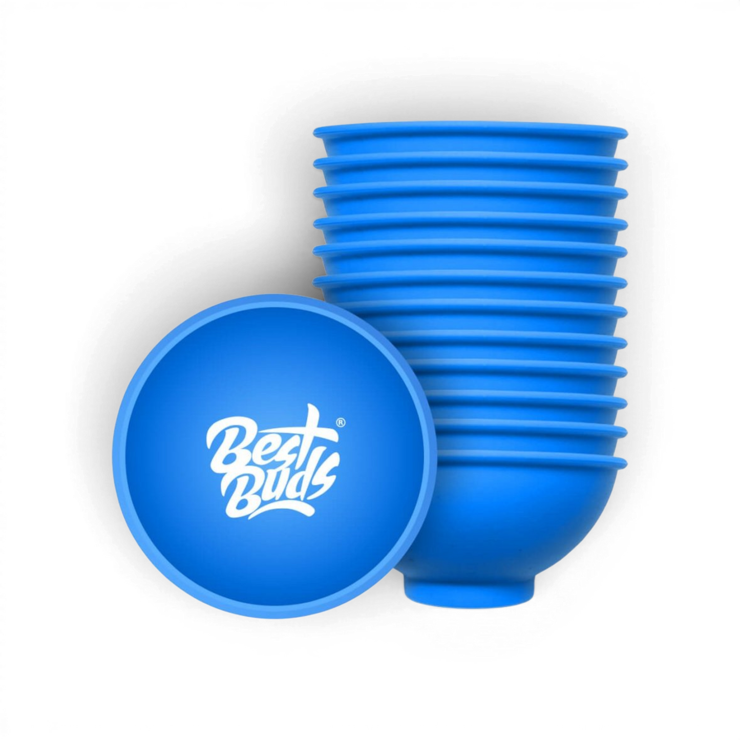 Best Buds Hashbowl aus blauem Silikon