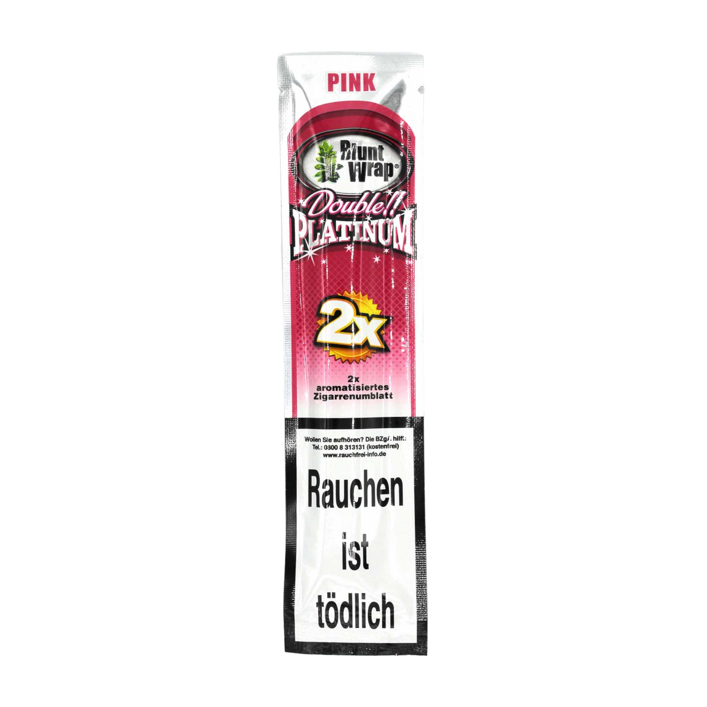 Blunt Wraps PINK Double Premium (Bubble Gum)