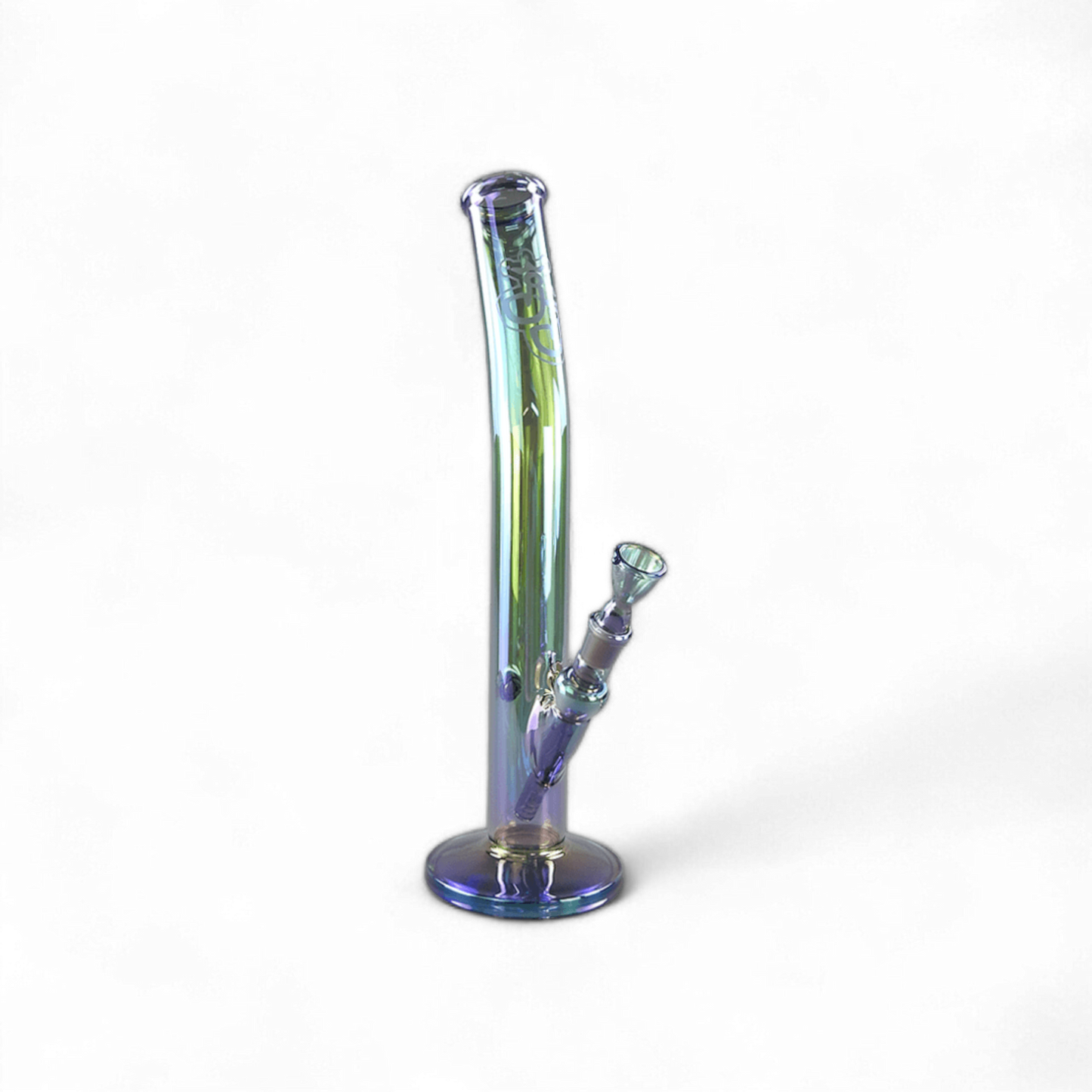 JJ-S-003 Venom Bong – 45cm – Metallbedampft – Geknickter Hals – Schlitzdiffusor – Jelly Joker