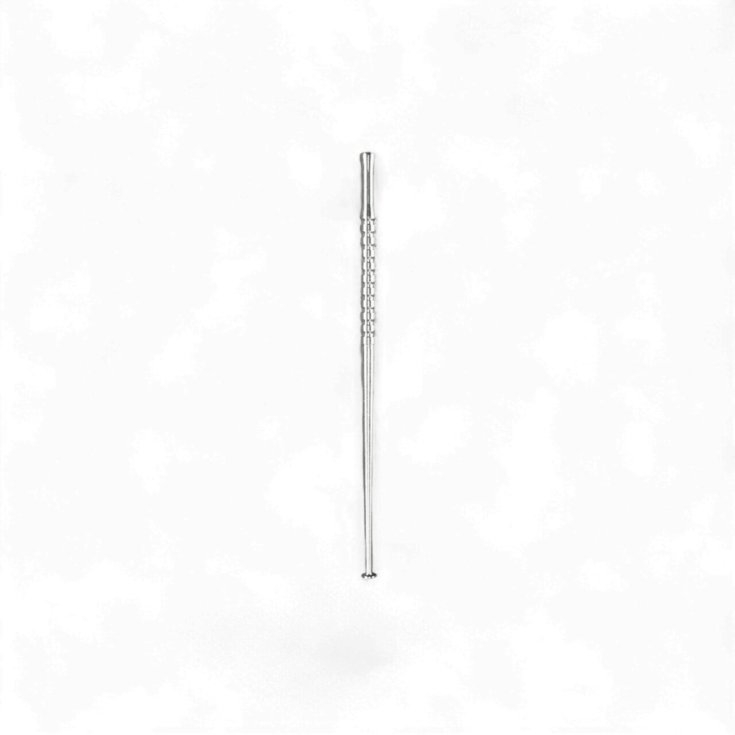 Titan-Dabber 9 cm – silberner Dabber aus Titan, kompakt & langlebig, Pief-Leaf®.