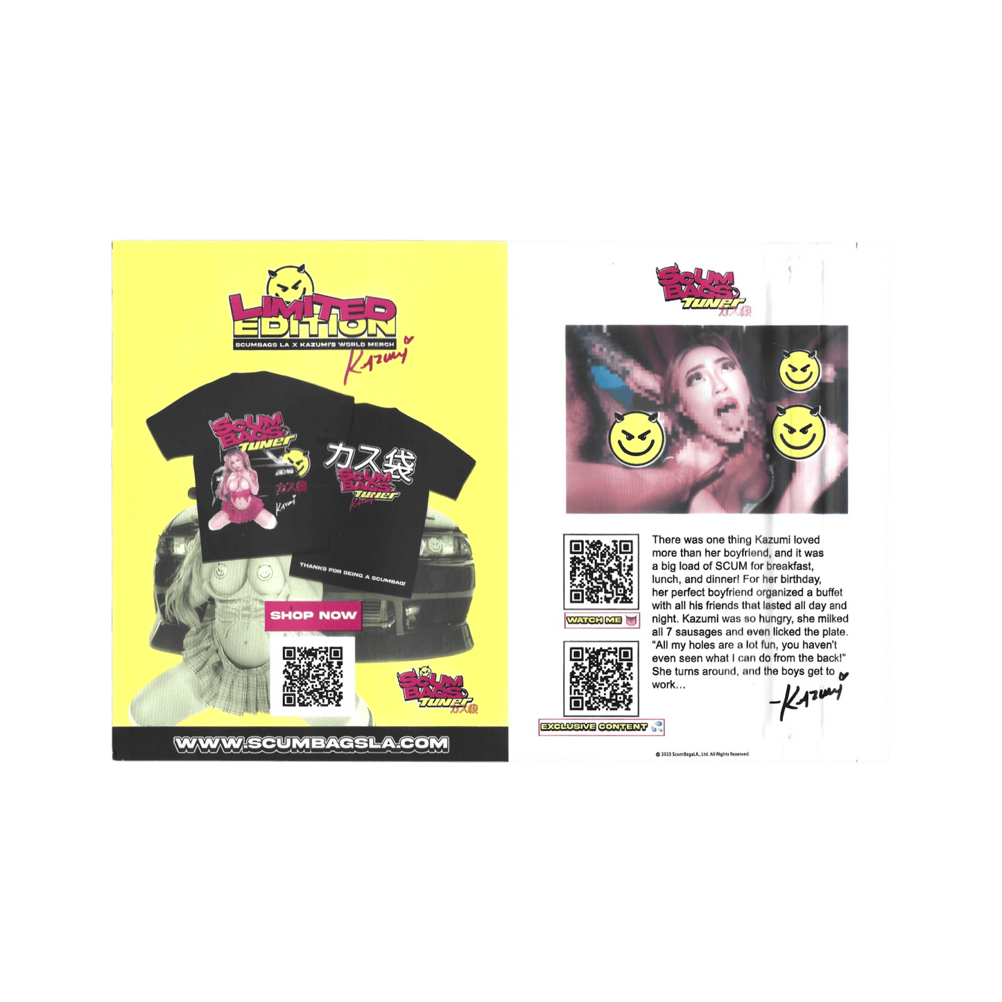 10x SCUM BAGS TUNER shaped Mylar Bag 1-28g - Leer