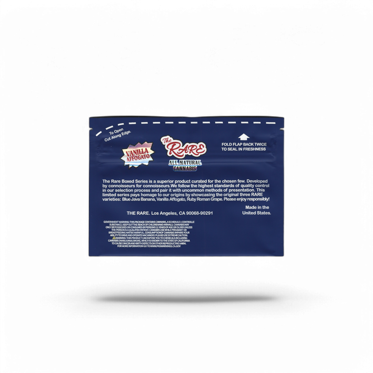 10x The Rare Vanilla Affogato Mylar Bag 3,5g - Leer