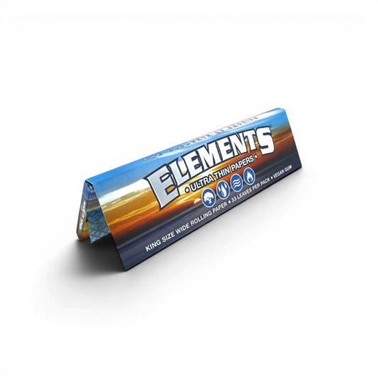 Elements Non Slim Rolling Papers King Size Wide