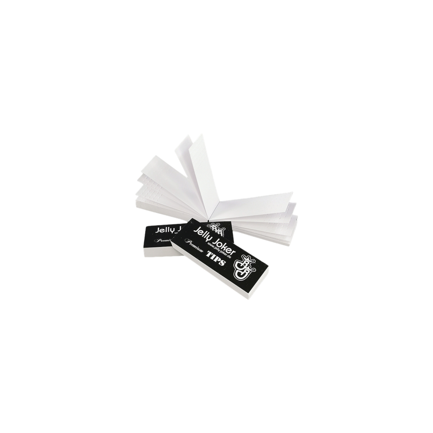 Einzelne Weiße Premium Tips - 54x20mm - 50 Tips - perforiert