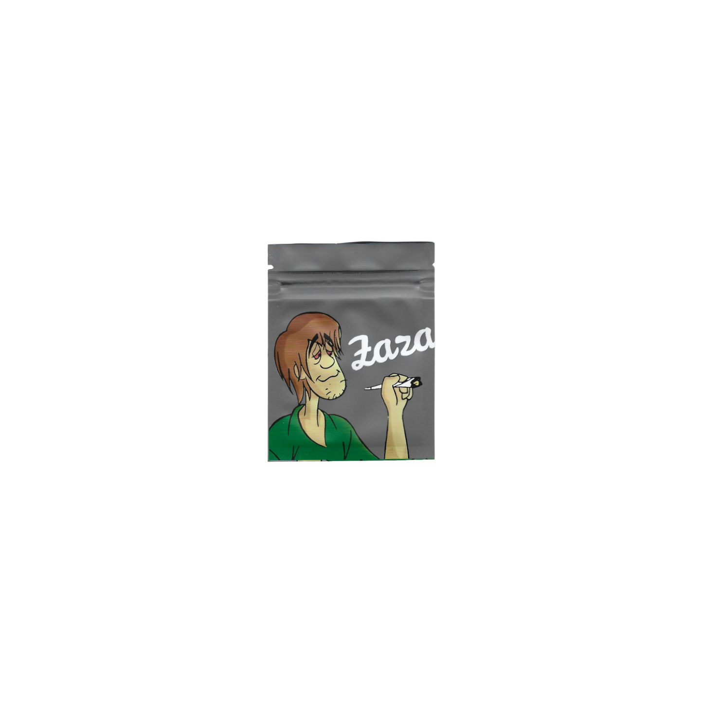 10x Zaza Mylar Bags 1g – leere Sammelbeutel im Zaza-Design, ideal für Sammler.