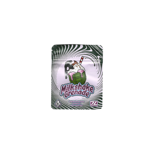 10x 7L Milkshake grenade Mylar Bag 3,5g - Leer