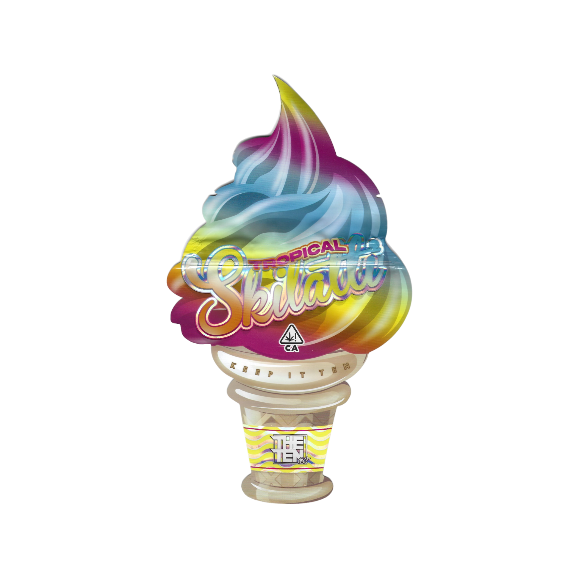 Cali Mylar Pack – Perfekte Frischeerhaltung mit sicherem Verschluss.