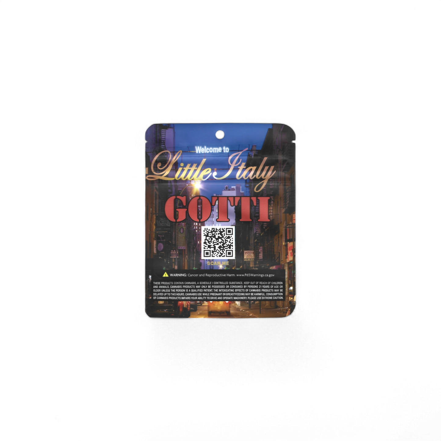 10x GOTTI MulberrieZ Mylar Bag 3,5g - Leer