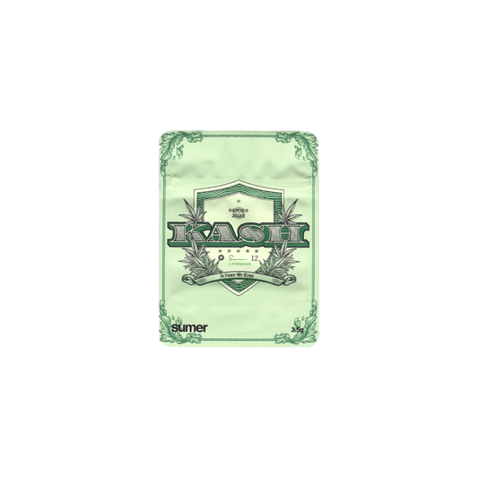 10x SUMER KASH Mylar Bag 3,5g - Leer