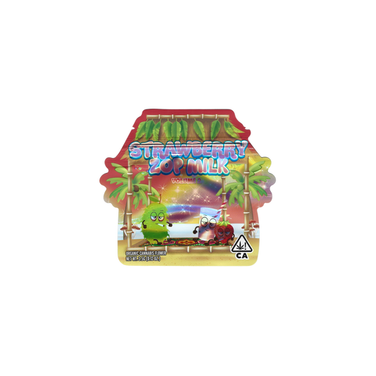 10er-Set Zour Zop Mylar Bags (3.5g, leer) – auffälliges Design, luftdicht & perfekt zum Sammeln.