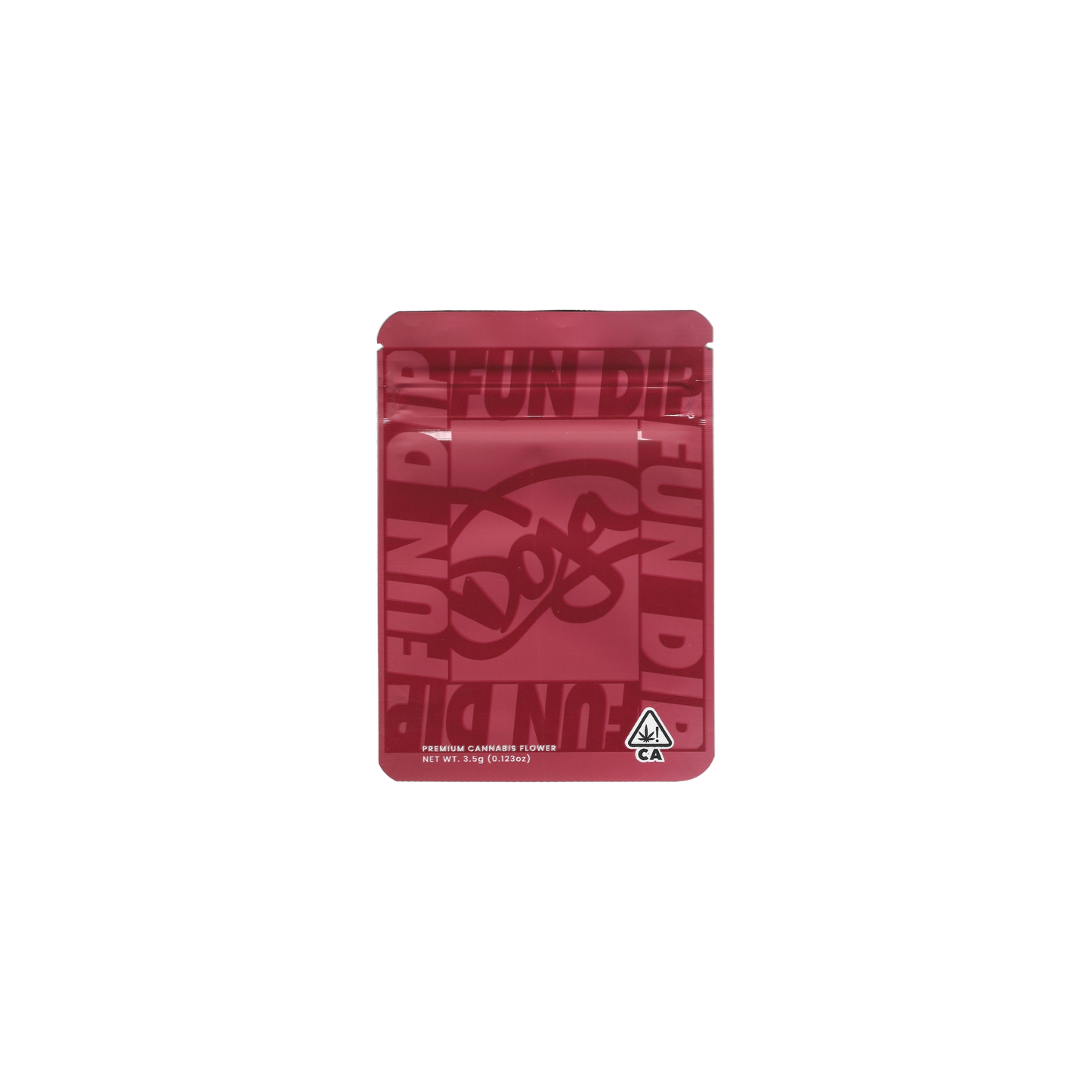 10er-Set Doja Fun Dip Mylar Bags (3.5g, leer) mit knalligem Design – luftdicht, blickdicht & perfekt für Sammler.