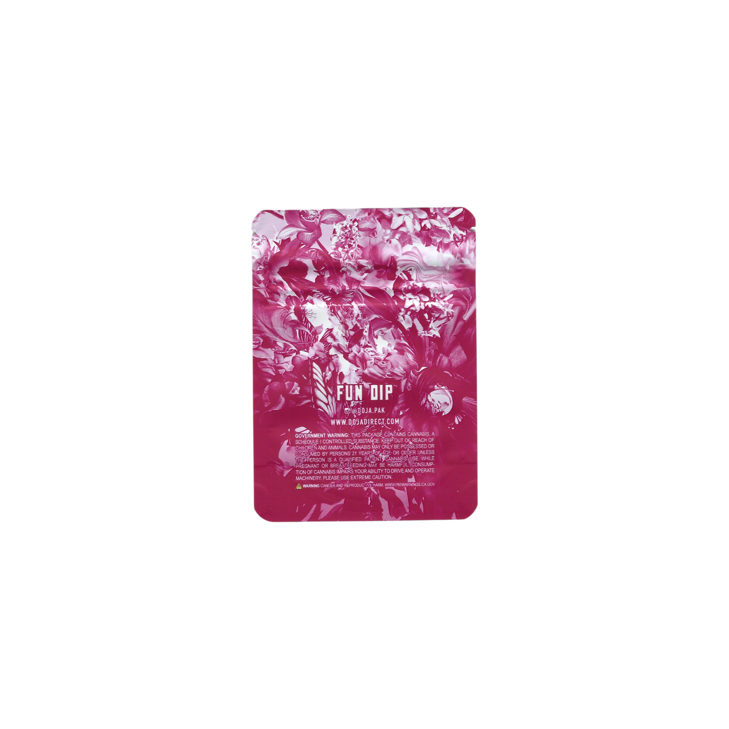 10x Doja FUN DIP Mylar Bag 3,5g - Leer