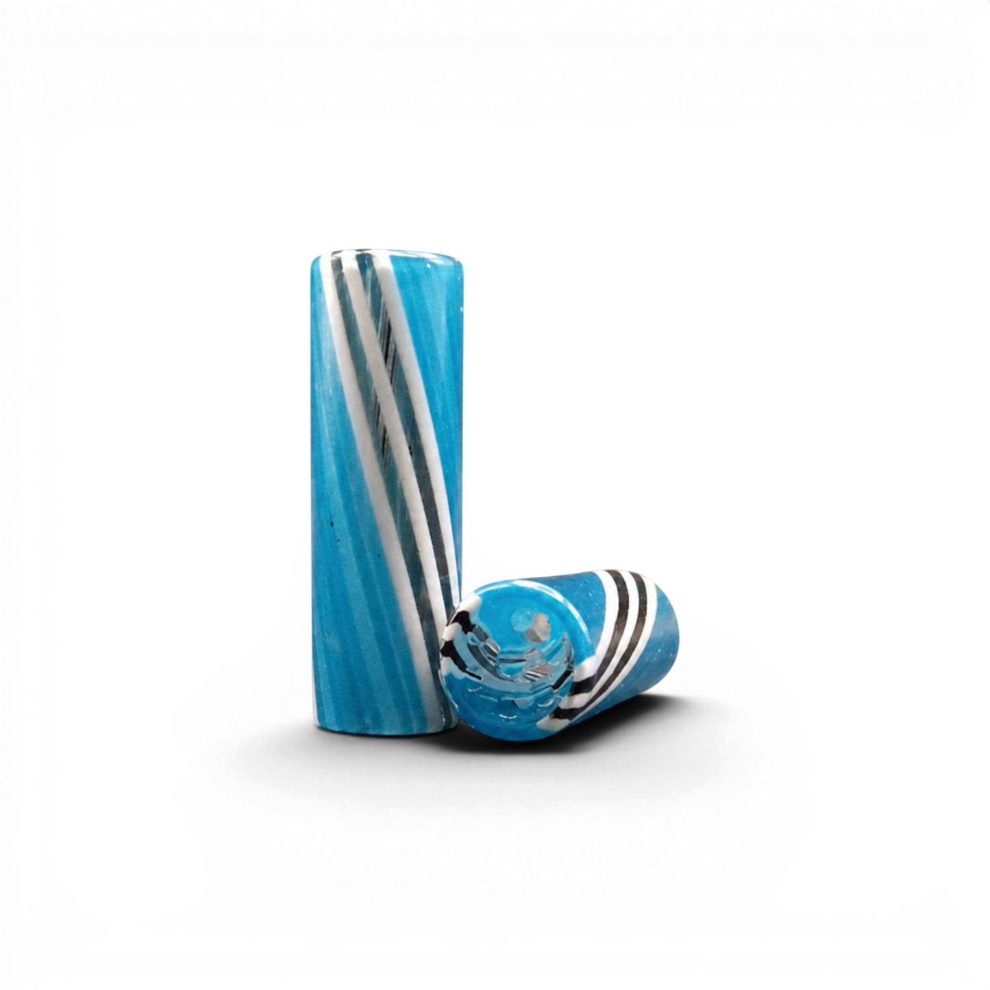 Glas Tip Blue Streak 10 mm mit 7 Hole Vortex