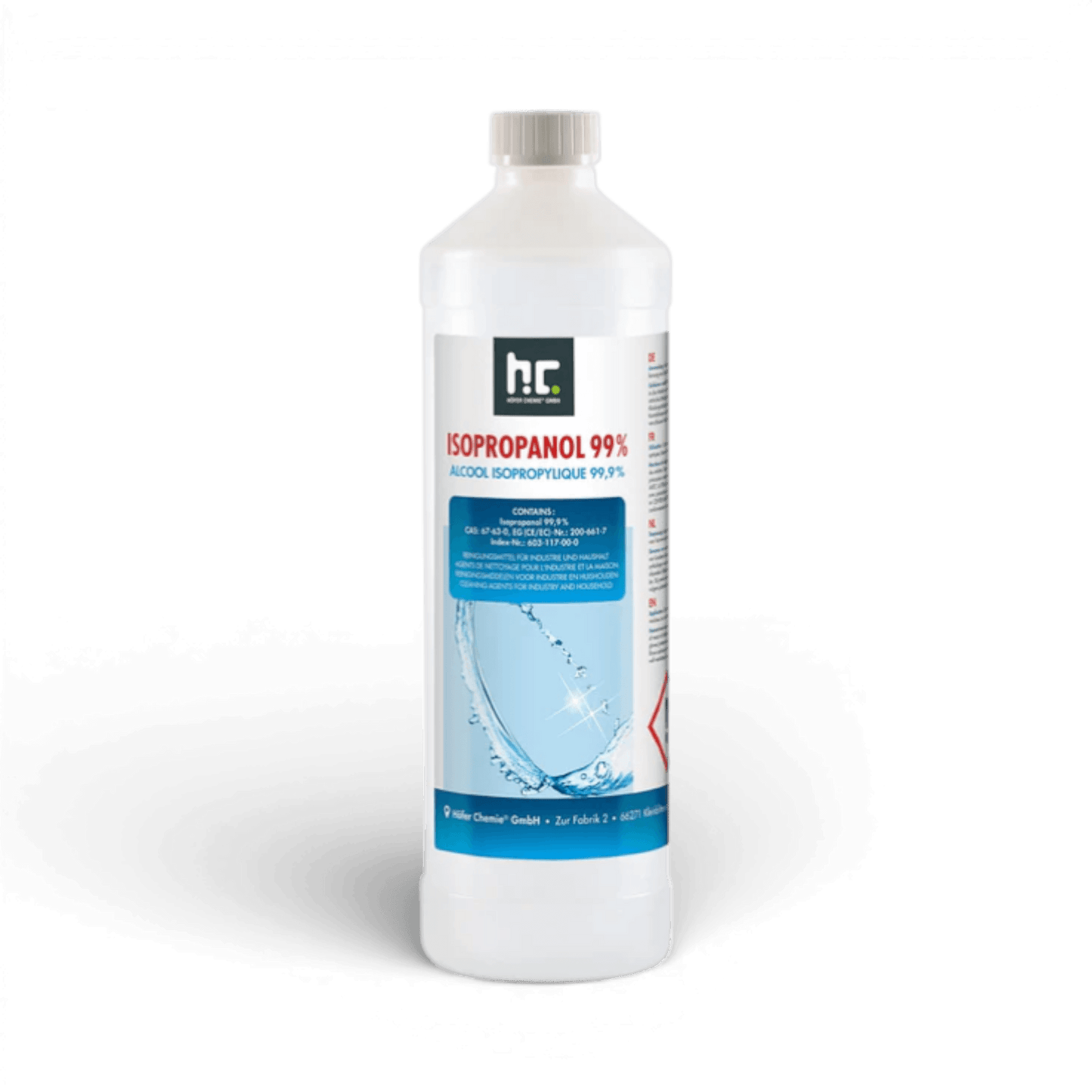 Isopropanol 99,9 Prozent 1 Liter Flasche