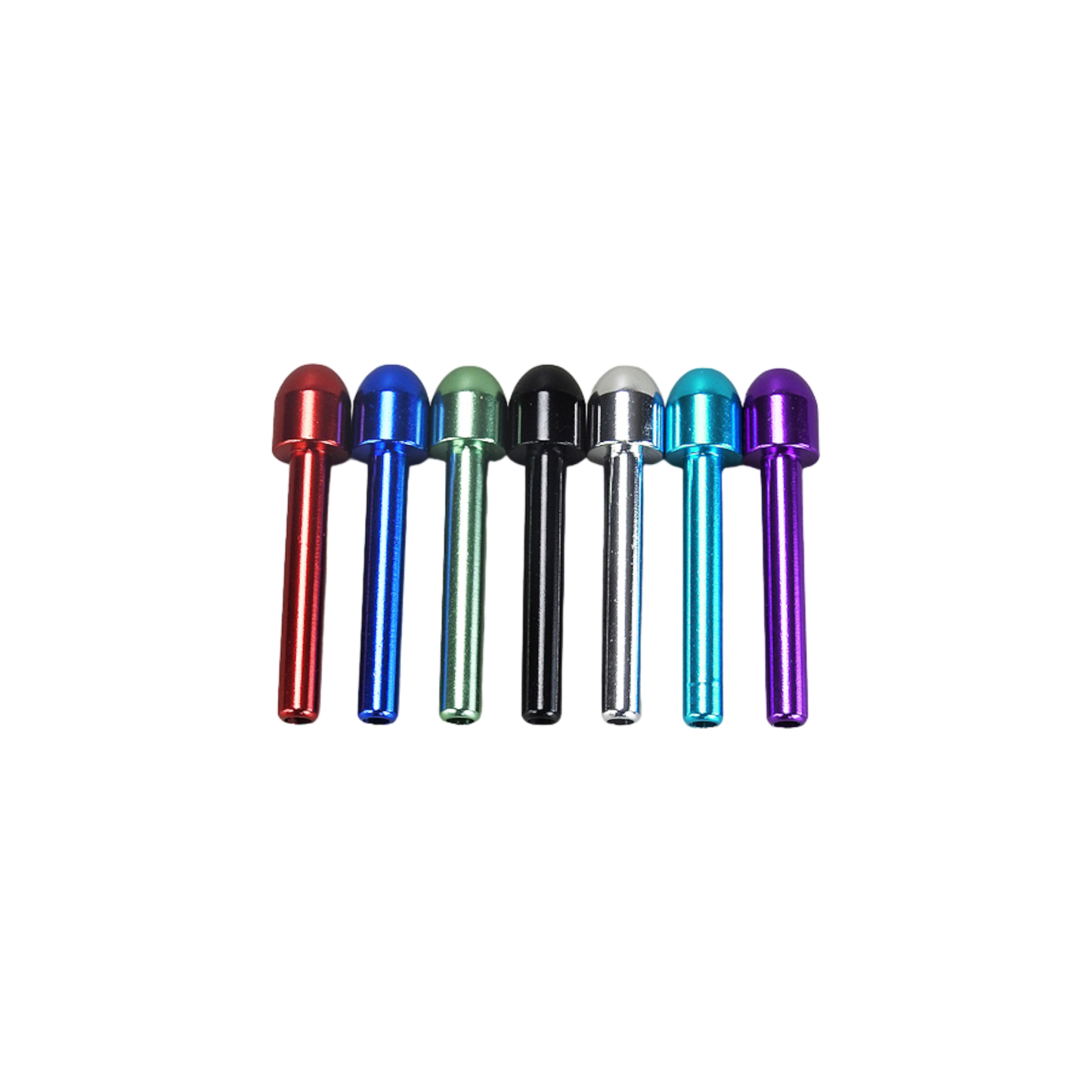 Aluminium Ziehröhrchen 7 cm – verschiedene Farben – Pief-Leaf®