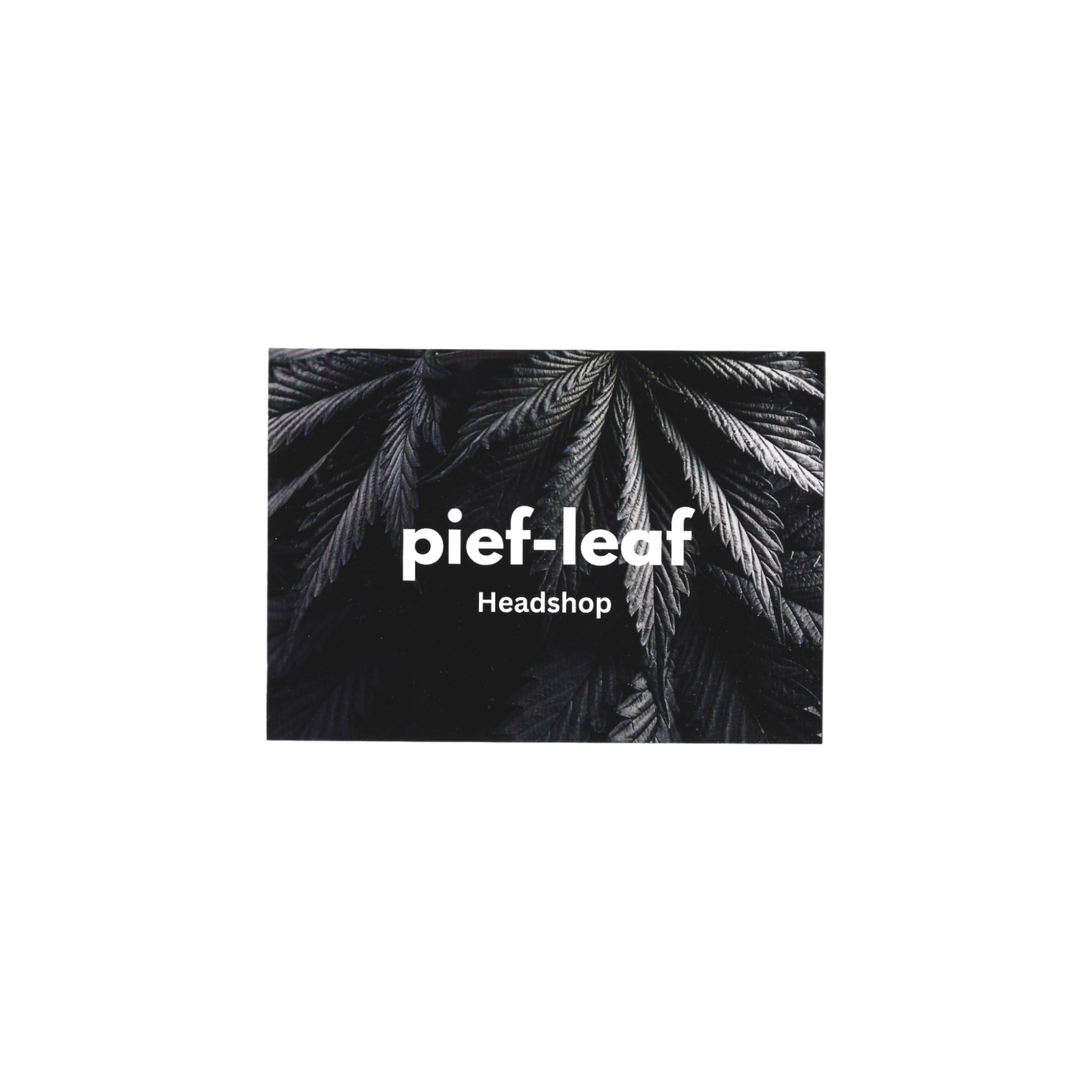 Karton Unterlage Pief-Leaf