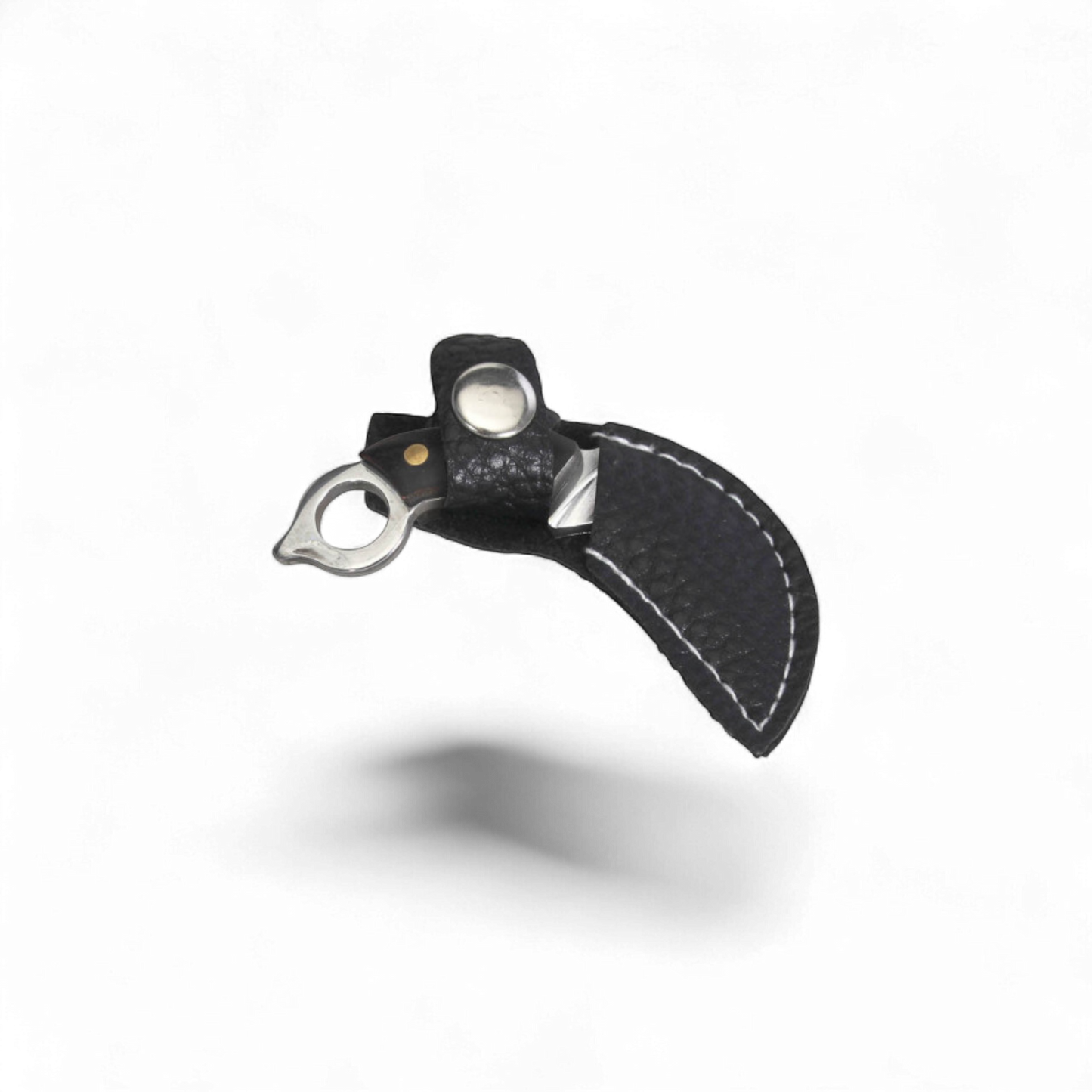 Offenes Hasch Messerchen mit scharfer Klinge und Etui – kompaktes Mini-Hackbeil für Hasch & Extrakte