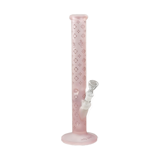 Louis PK" – 45 cm – 5 mm Borosilikatglas – Pink – Jelly Joker