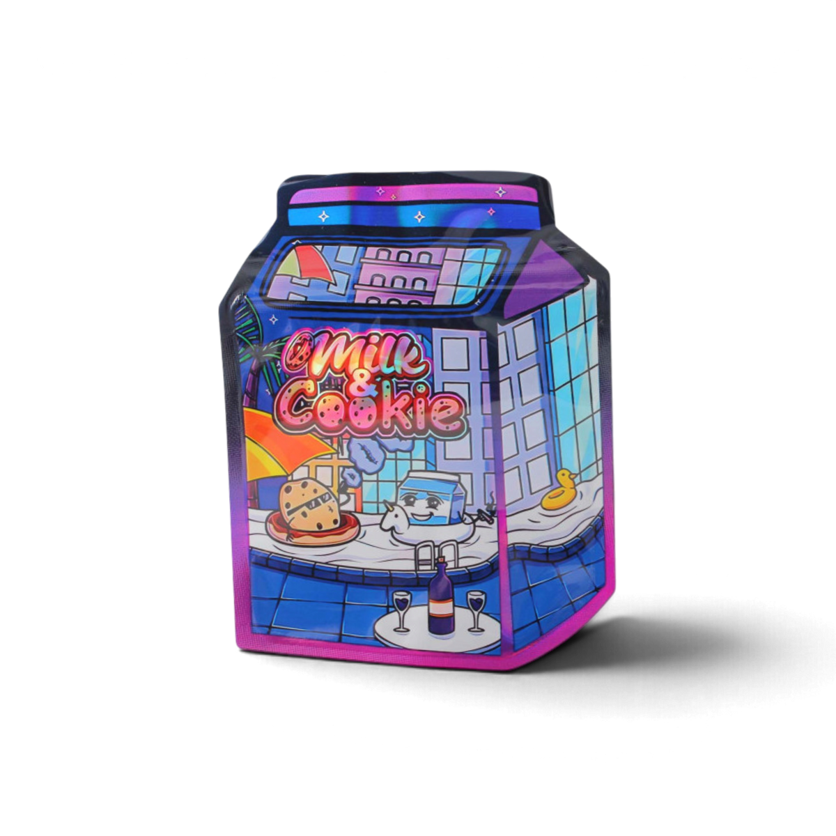 Mylar Bag MILKCOOKIES 100 × 130 mm bei Pief-Leaf®