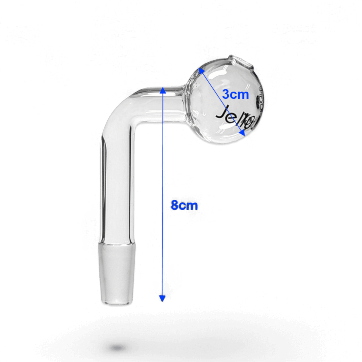 Ölaufsatz für Bongs 18,8 mm aus Glas