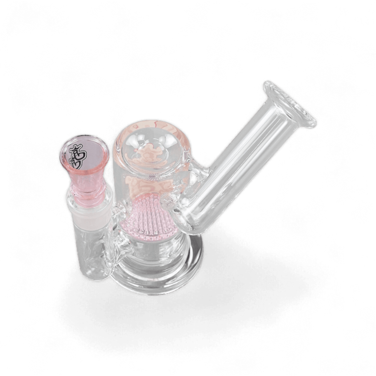 Bong Melle klar mit pinkem Logo – Jelly Joker
