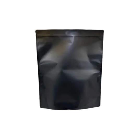 1x Mylar Bag Schwarz 454g - Leer