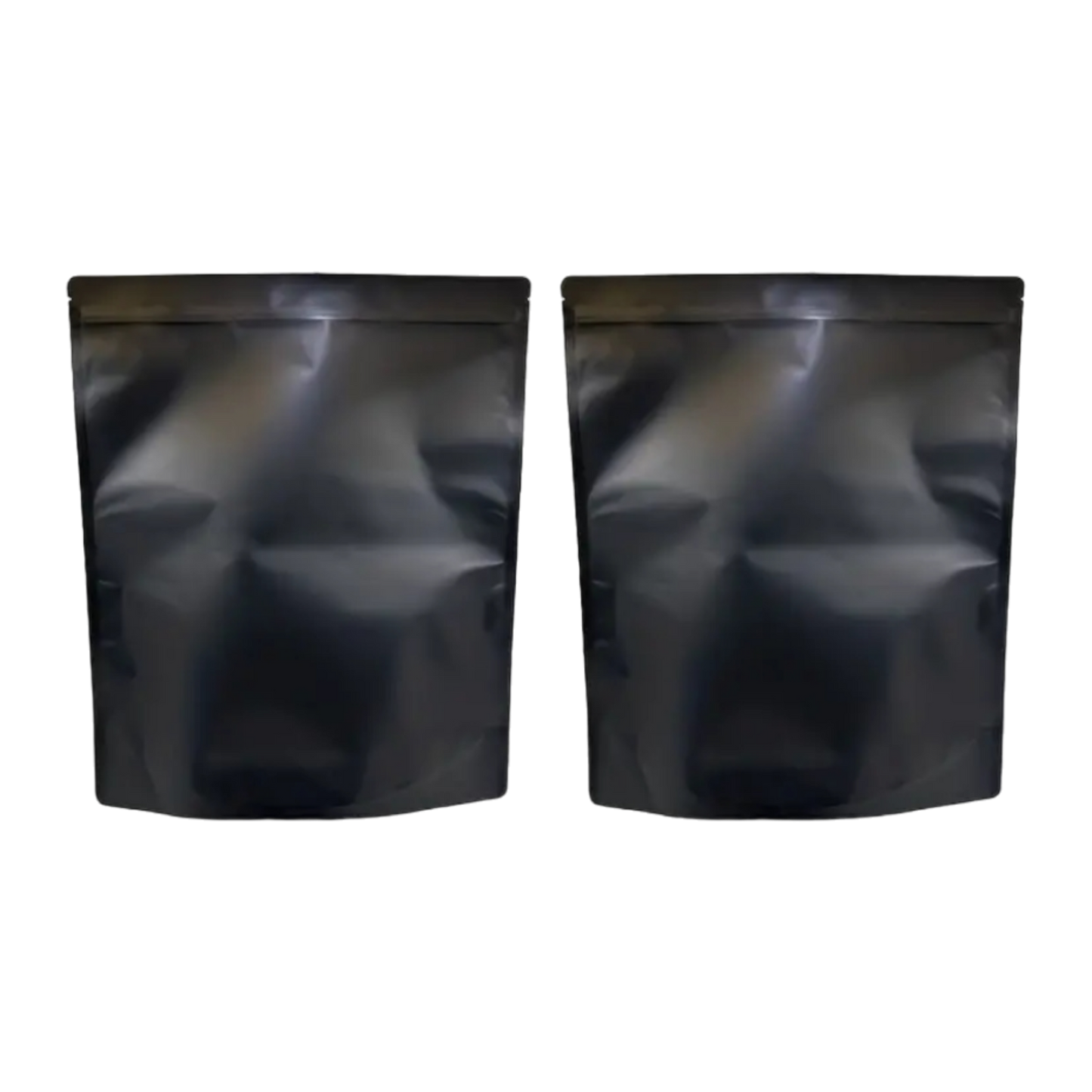 1x Mylar Bag Schwarz 454g - Leer