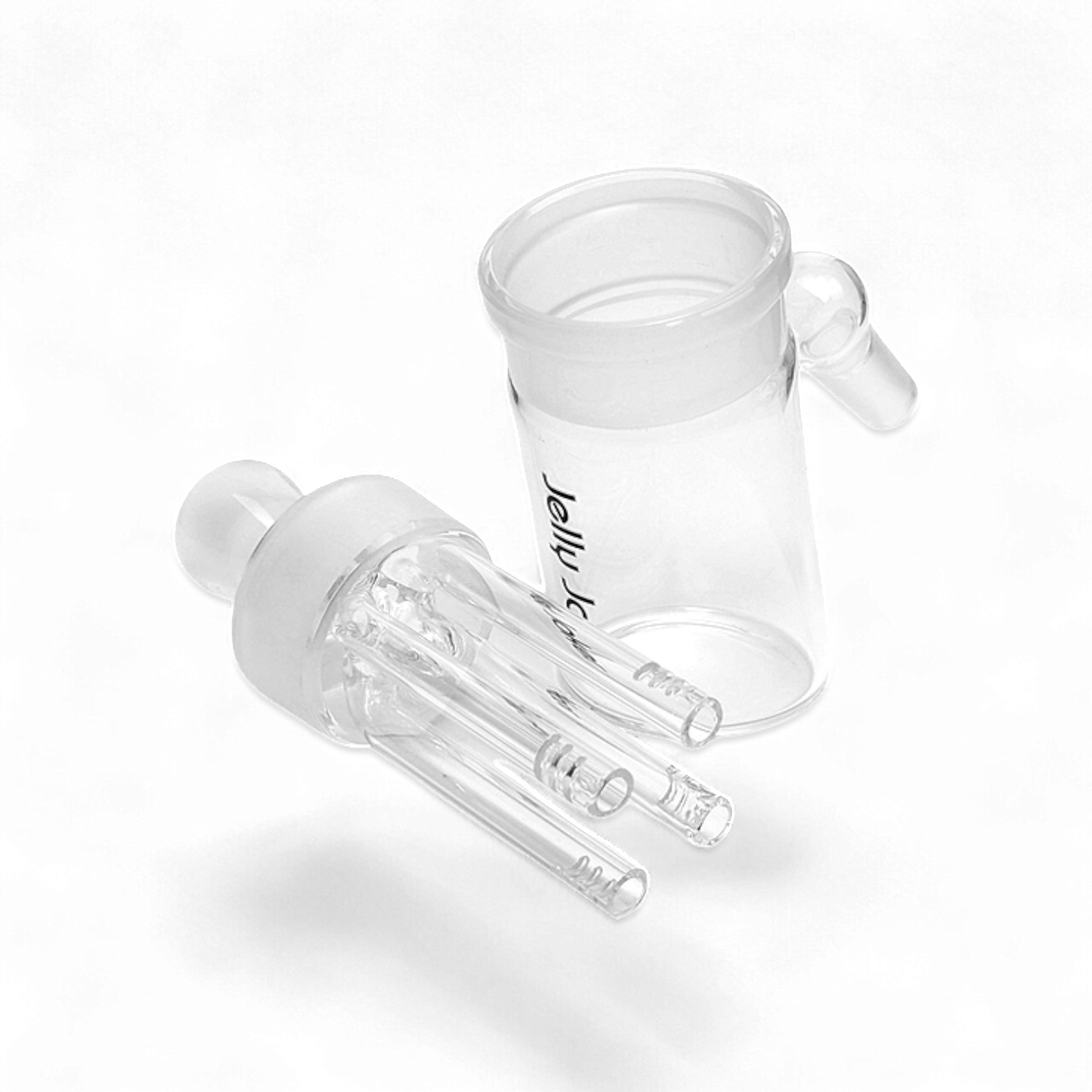 Vorkühler Ant19 – kompakter Glas-Vorkühler mit vierarmigem Perkolator