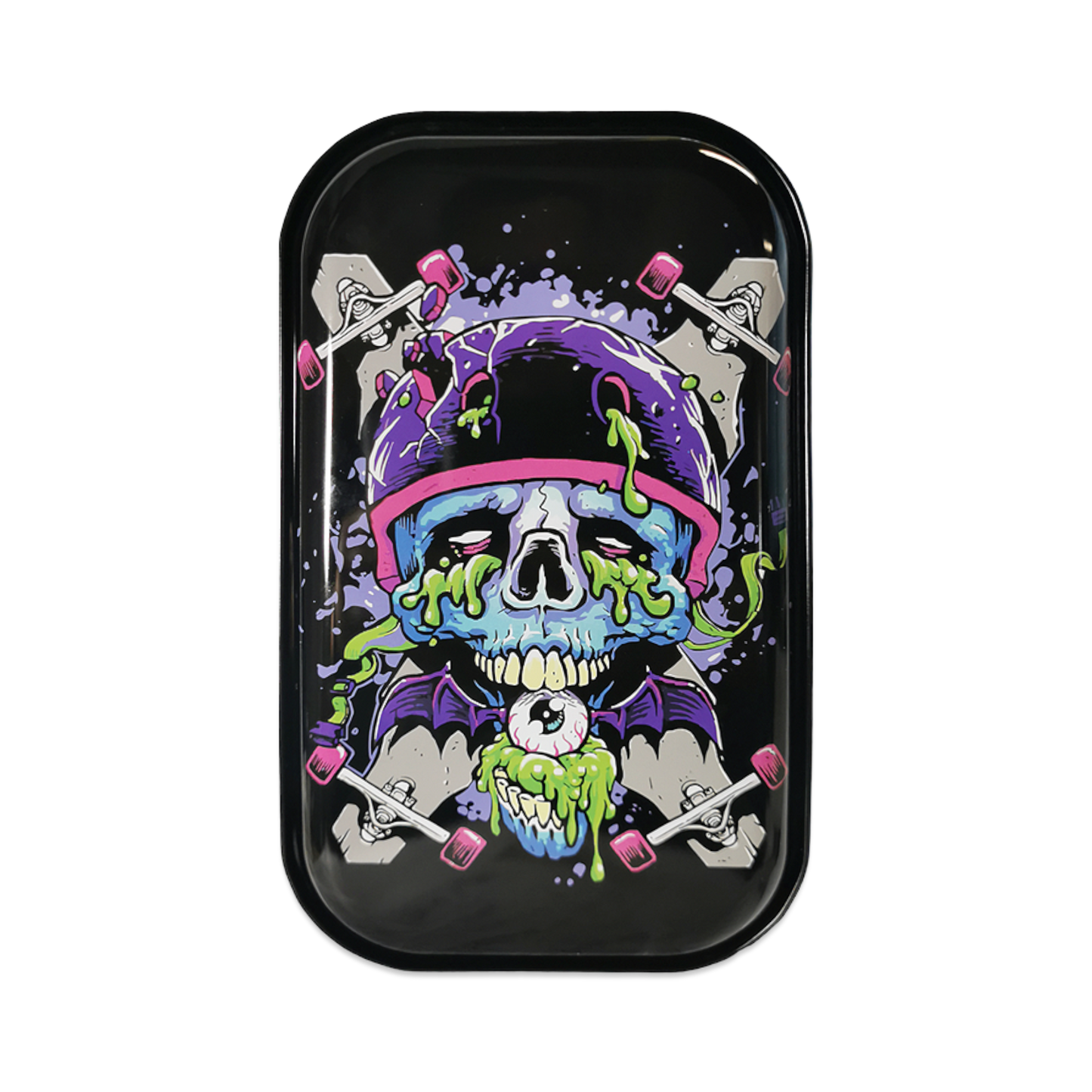 Rolling Tray - SKATER SKULL - 27x16cm