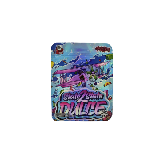 10x Backpackboyz State2State Mylar Bag Holo 3,5g - Leer