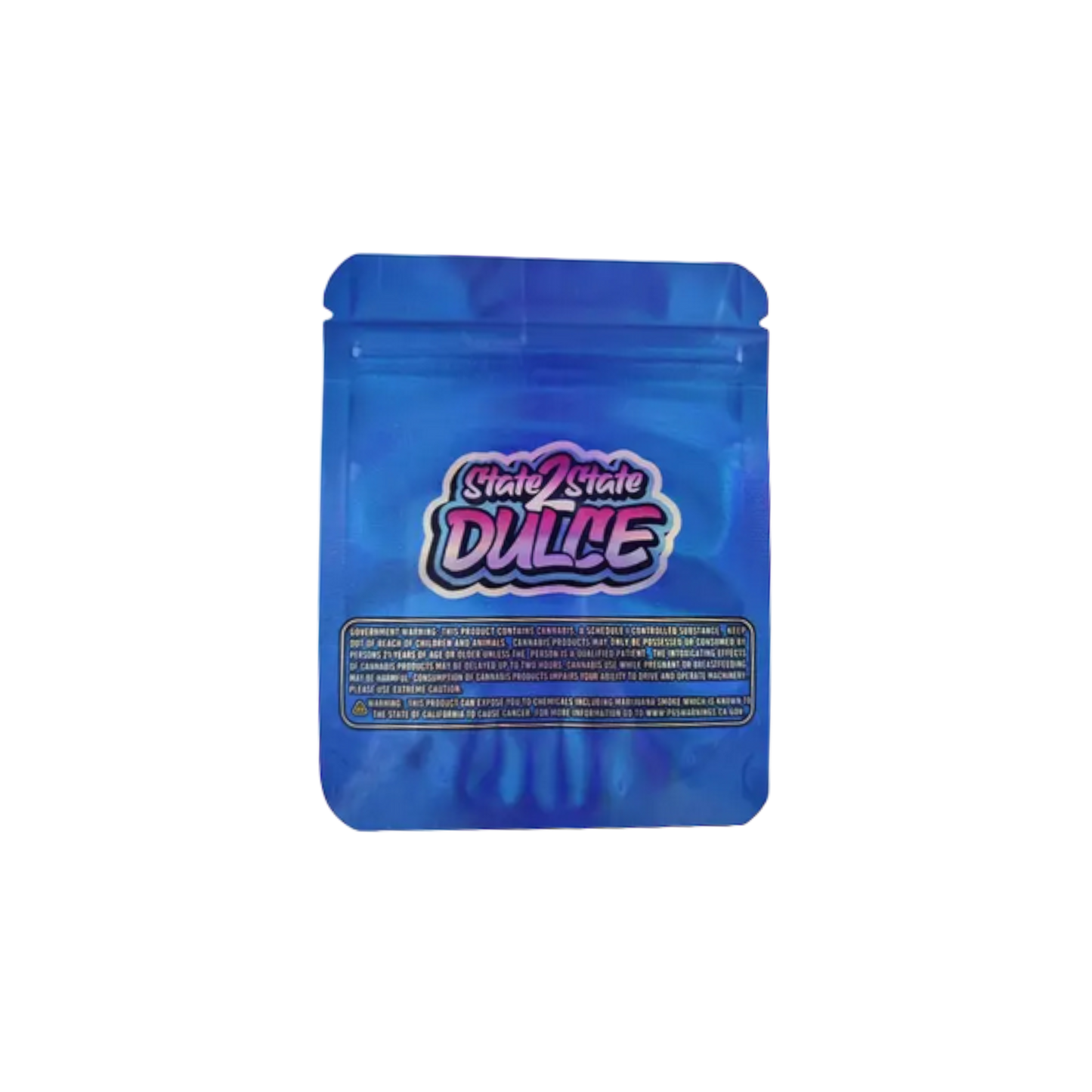 10x Backpackboyz State2State Mylar Bag Holo 3,5g - Leer