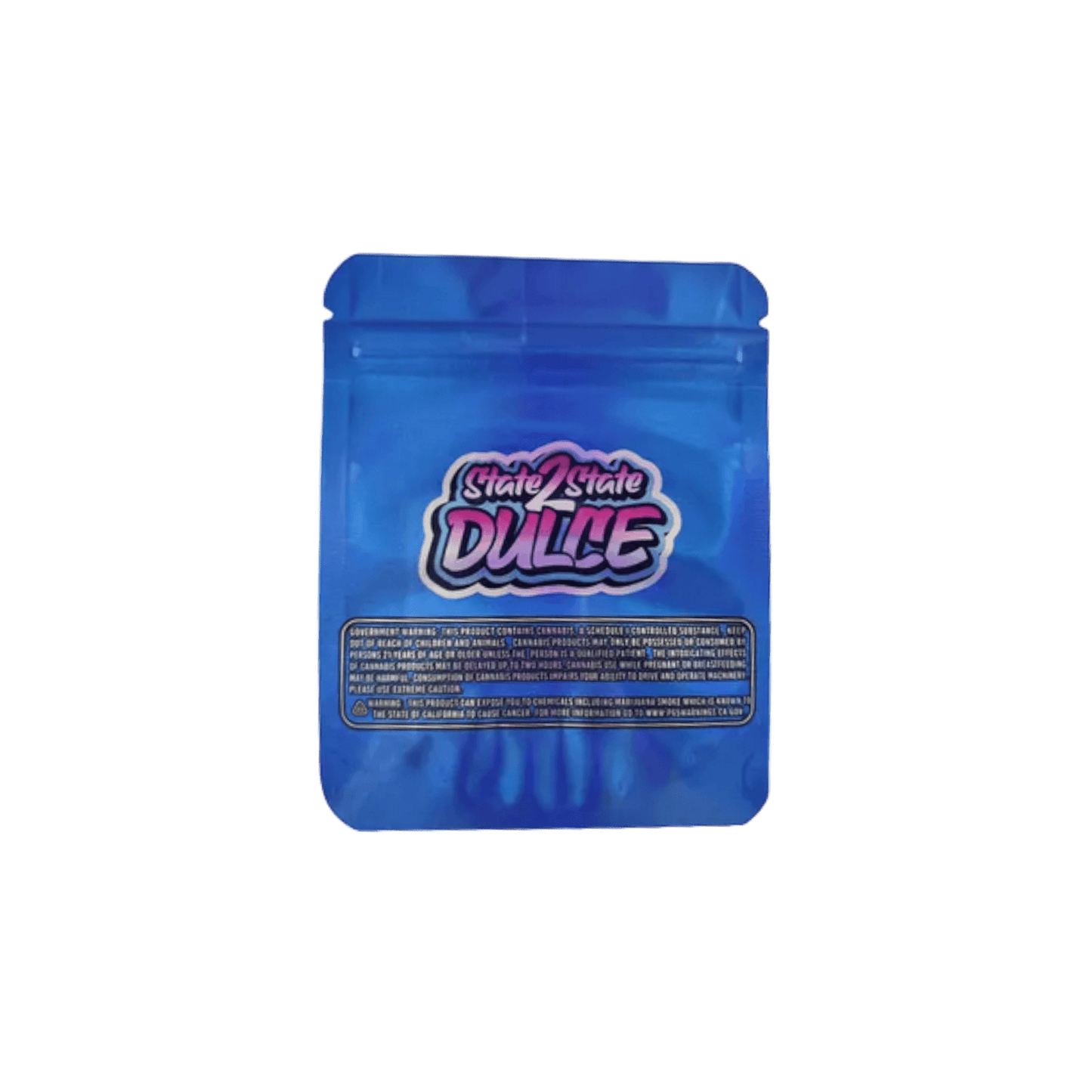 10x Backpackboyz State2State Mylar Bag Holo 3,5g - Leer