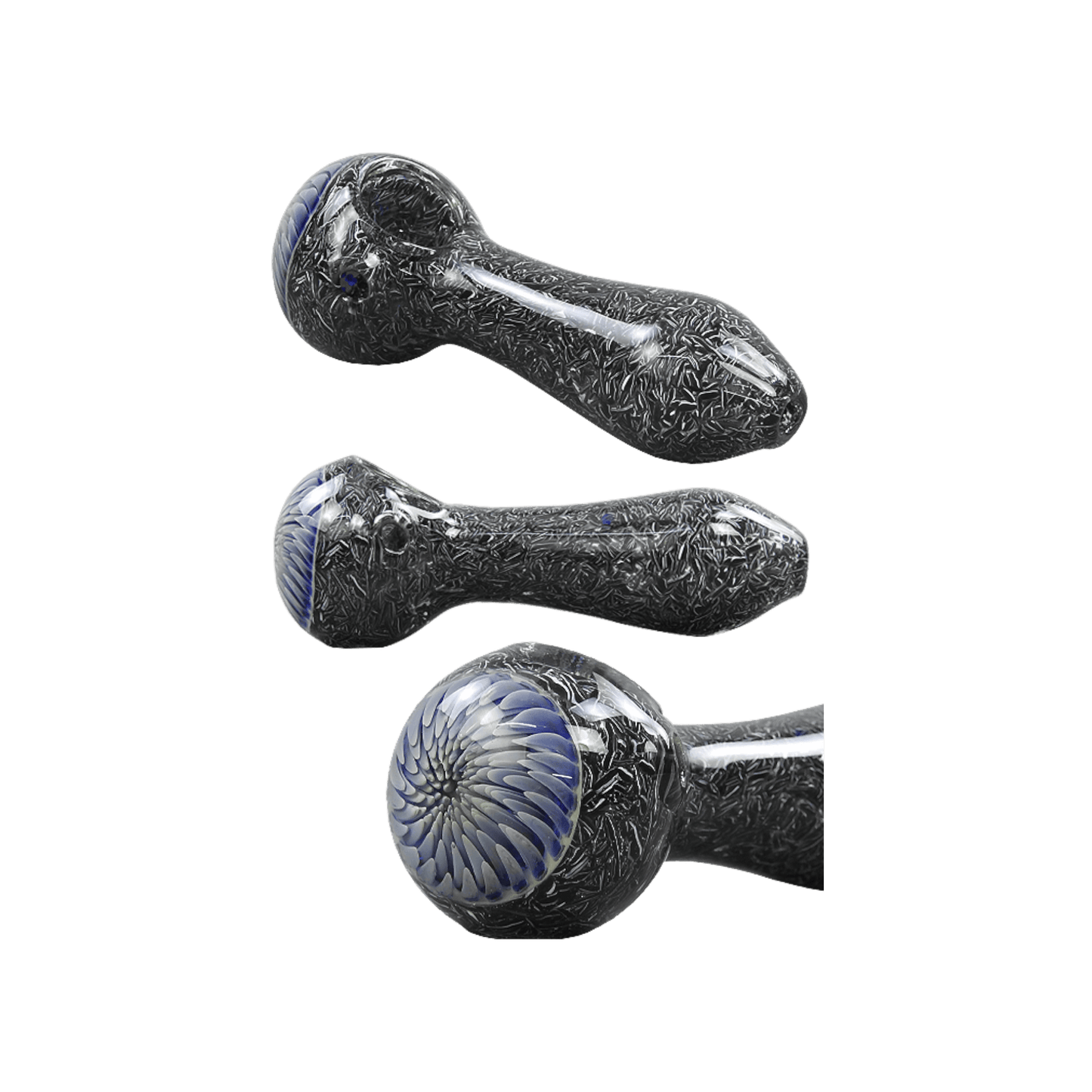 Spoonpipe 12cm aus Glas bunt