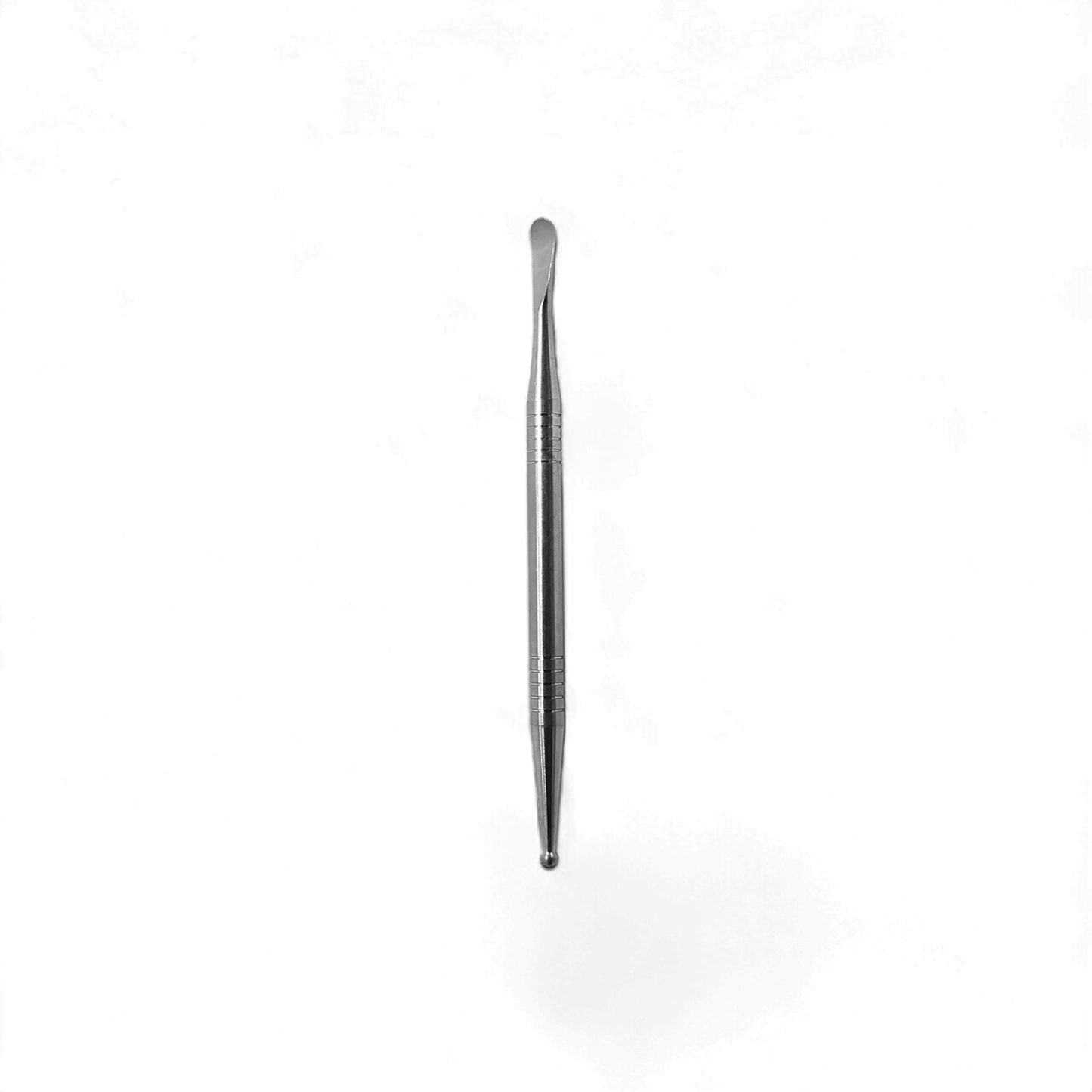 Titan-Dabber 11 cm – silberner Dabber aus Titan, langlebig & hitzebeständig, Pief-Leaf®.