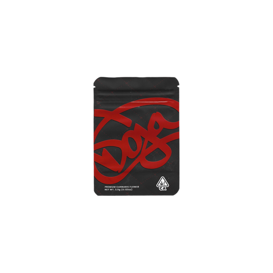10x Doja COFFIN CANDY Mylar Bag 3,5g - Leer