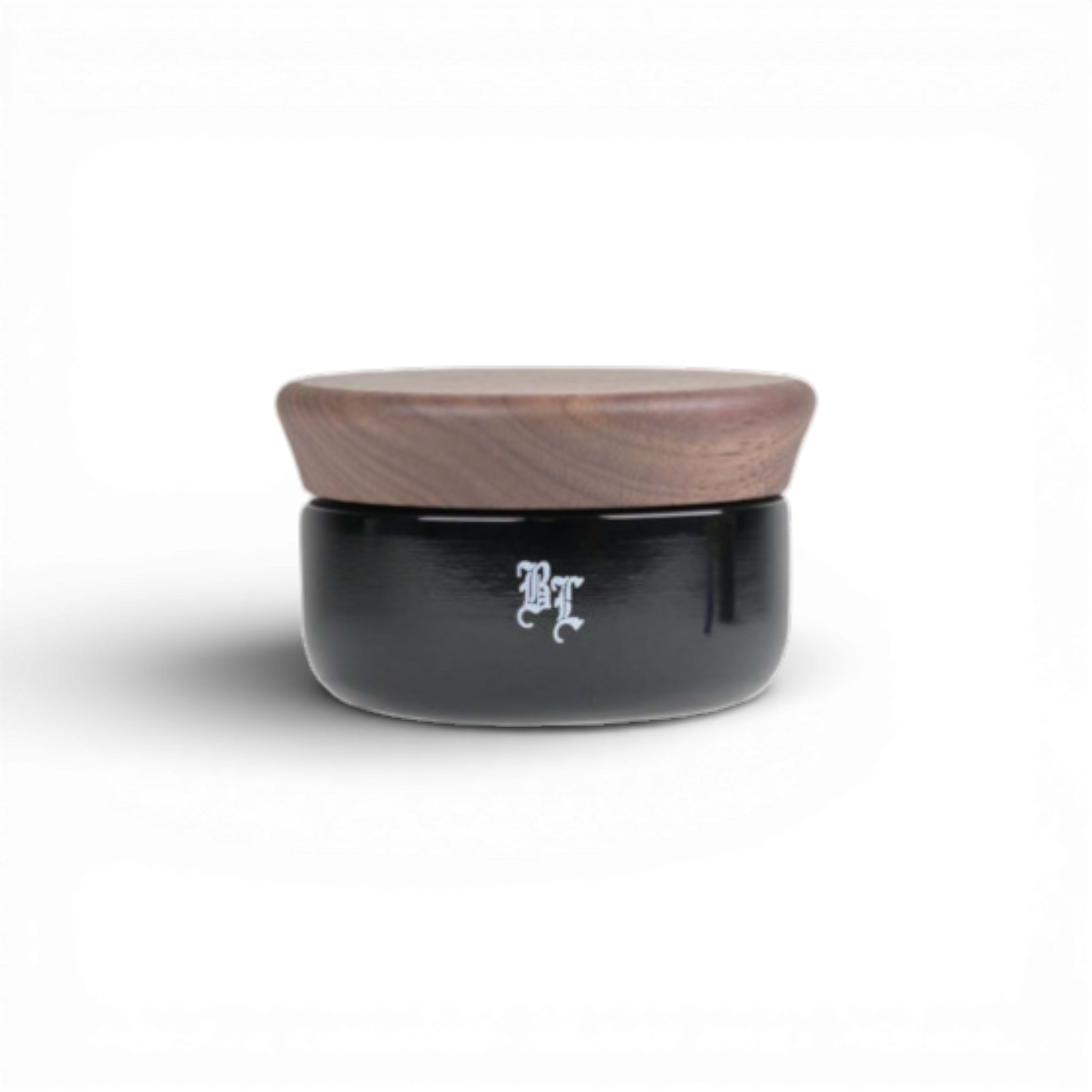 Black Leaf Grinder Set Pollenkammer Violettglas