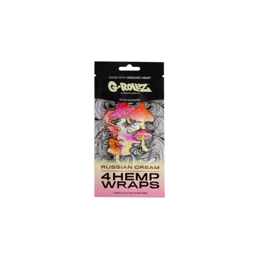 Russian Cream Flavored Hemp Wraps von G-Rollz – 4 Stück