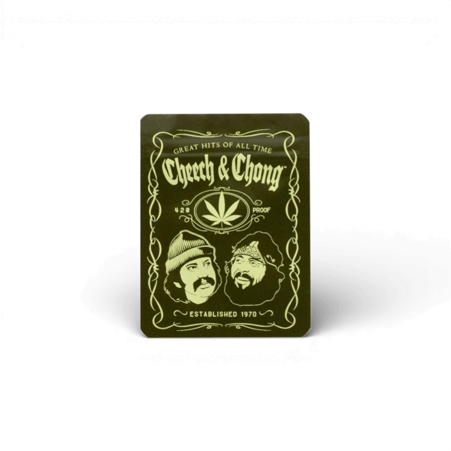 G-ROLLZ Cheech & Chong Geruchsdichte Beutel grün