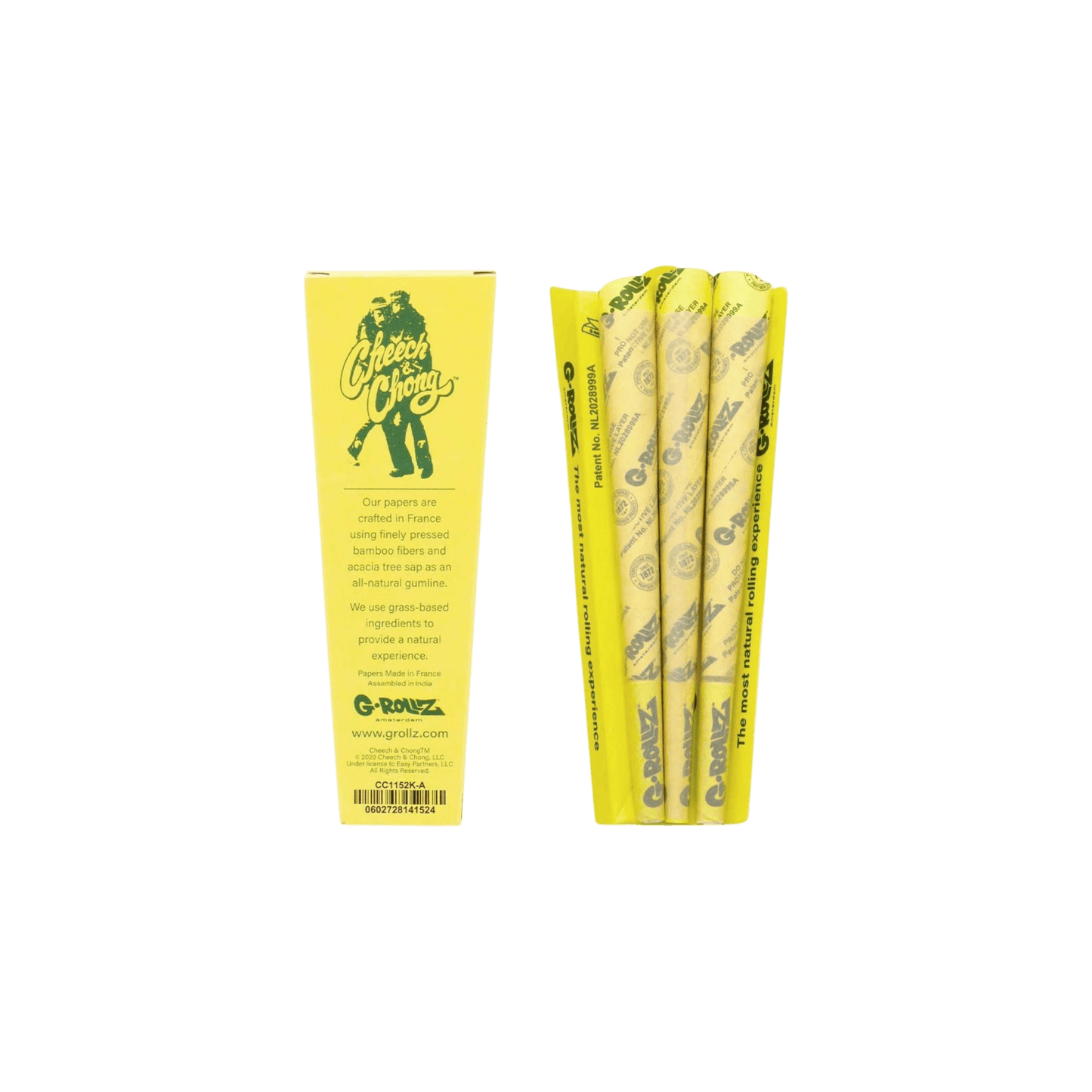 G-Rollz Amsterdam - Cheech & Chong Bamboo – Papers aus Bambusfasern mit exklusivem Design