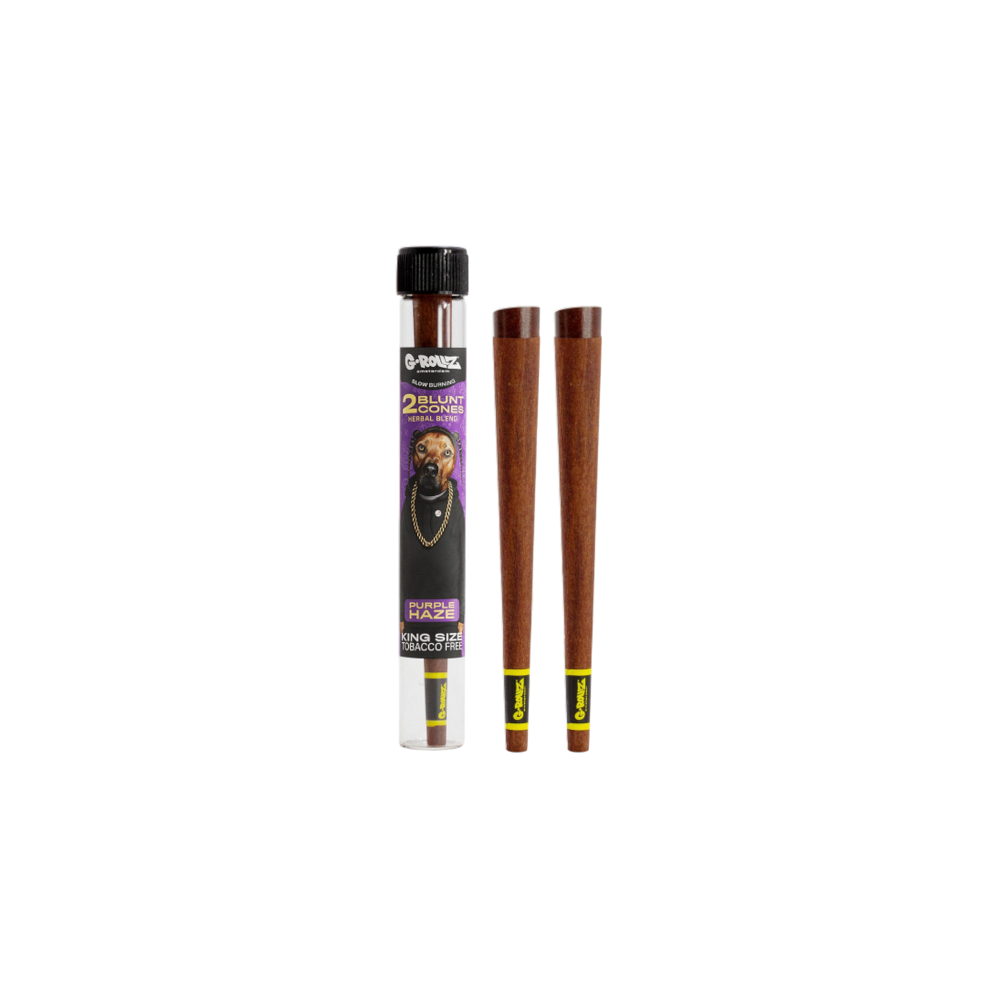 Purple Haze Blunts – tabakfreie Hemp Wraps mit intensiven Aromen