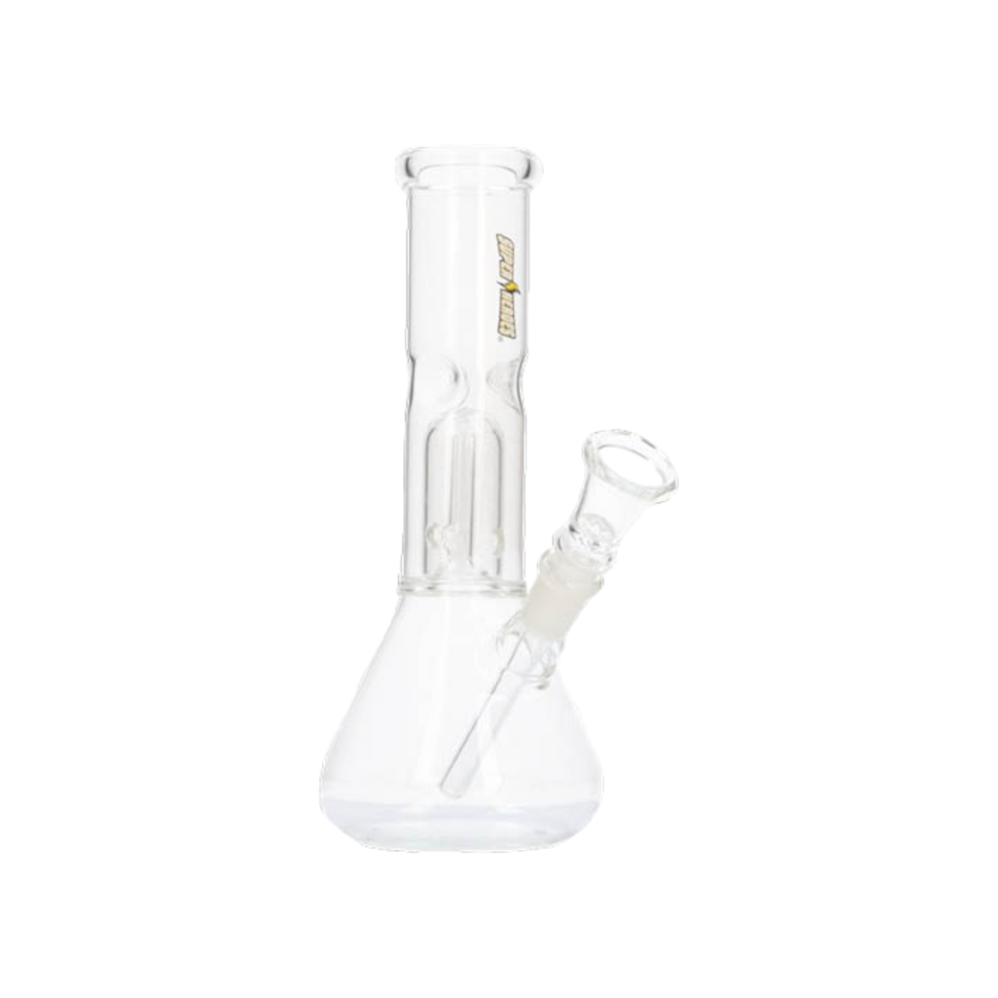 Glasbong Ice Percolator KON, transparent, Höhe 21 cm, Ø 3.7 cm auf weißem Hintergrund