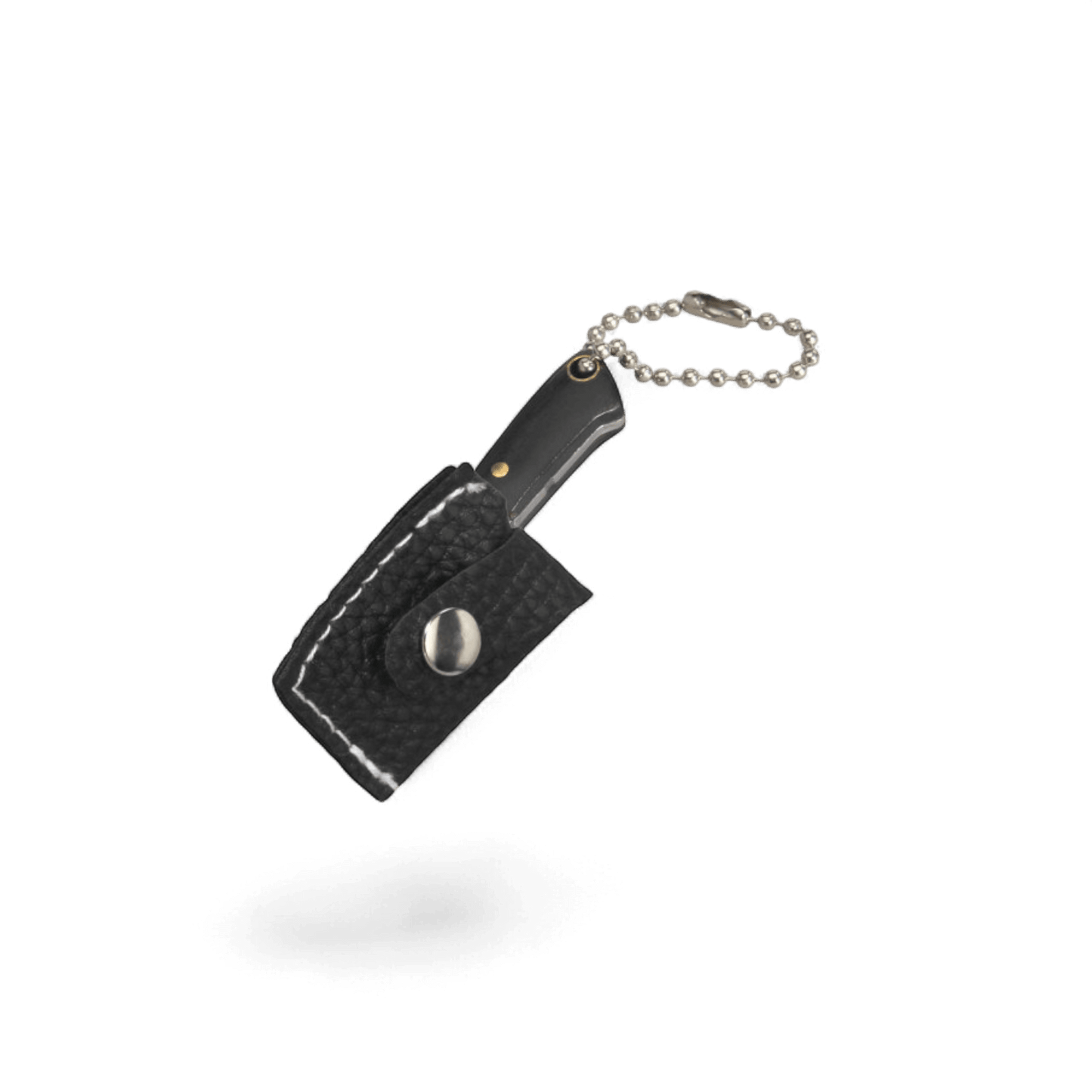 Offenes Hasch Messerchen mit scharfer Klinge und Etui – kompaktes Mini-Hackbeil für Hasch & Extrakte